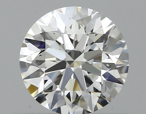 0.4 carat F-VVS2 Excellent cut Natūralus Round Deimantas (1)