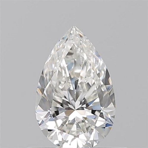 0.53 carat H-IF Natūralus Pear Deimantas (1)
