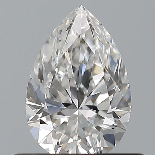 0.51 carat E-VS1 Natūralus Pear Deimantas (1)