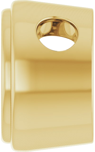 Pakabukas „Bezel-Set Solitaire“ 14k yellow gold Round 6mm (3)