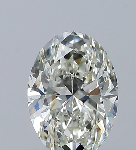 0.58 carat K-IF Natūralus Oval Deimantas (1)