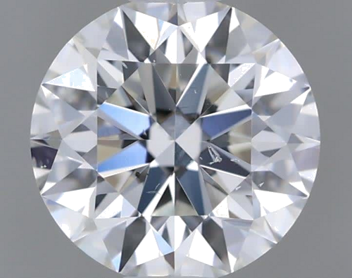 0.52 carat G-SI2 Excellent cut Natūralus Round Deimantas (1)