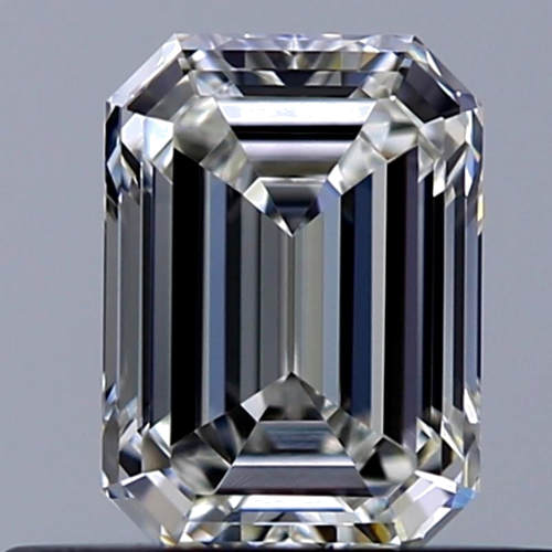 0.5 carat G-VVS1 Natūralus Emerald Deimantas (1)