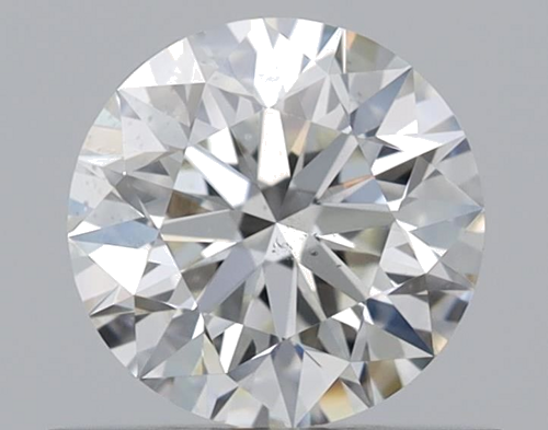 0.59 carat H-SI1 Excellent cut Natūralus Round Deimantas (1)
