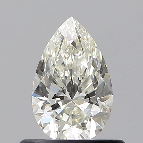 0.55 carat K-SI1 Natūralus Pear Deimantas (1)