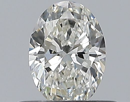 0.42 carat H-VS1 Natūralus Oval Deimantas (1)