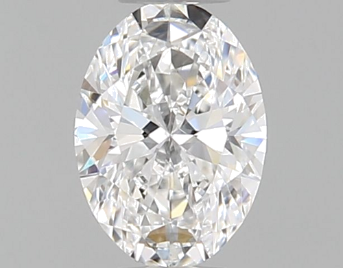 0.3 carat E-VVS2 Natūralus Oval Deimantas (1)