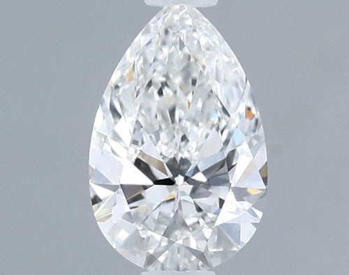 0.6 carat F-VS1 Natūralus Pear Deimantas (1)