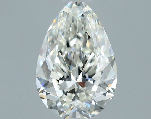 0.57 carat I-IF Natūralus Pear Deimantas (1)
