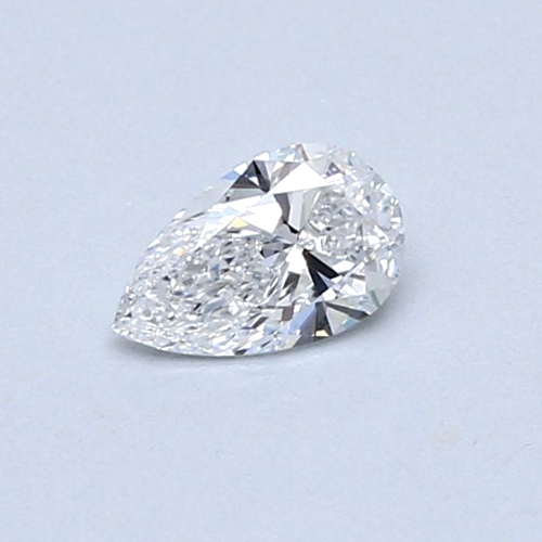 0.32 carat D-SI1 Natūralus Pear Deimantas (1)