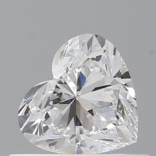 0.52 carat D-SI1 Natūralus Heart Deimantas (1)