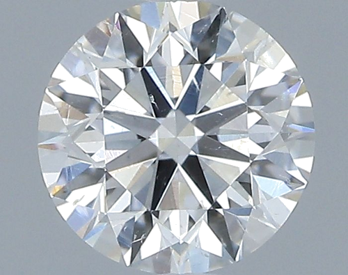 0.46 carat G-SI2 Excellent cut Natūralus Round Deimantas (1)