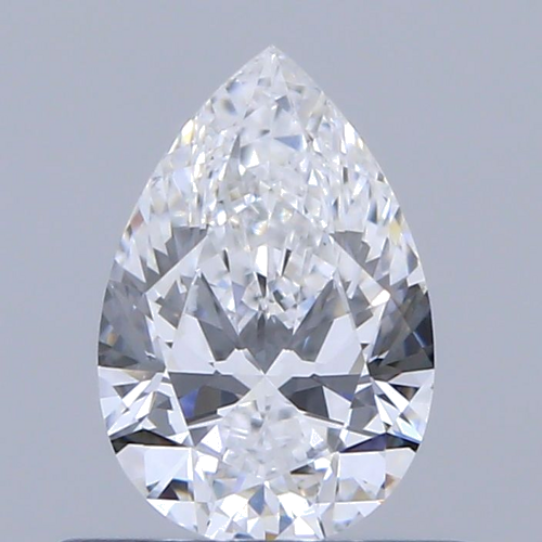 0.47 carat E-SI1 Natūralus Pear Deimantas (1)
