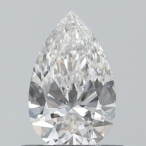 0.5 carat E-VVS1 Natūralus Pear Deimantas (1)