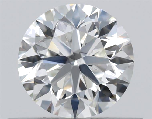 0.5 carat H-VVS1 Very Good cut Natūralus Round Deimantas (1)