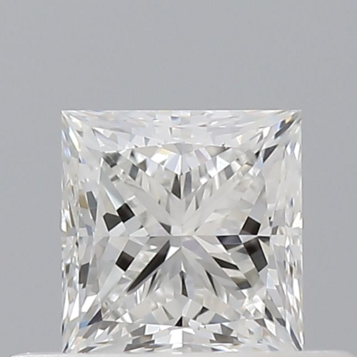 0.5 carat H-VVS1 Natūralus Princess Deimantas (1)