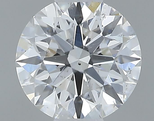 0.33 carat E-SI2 Excellent cut Natūralus Round Deimantas (1)