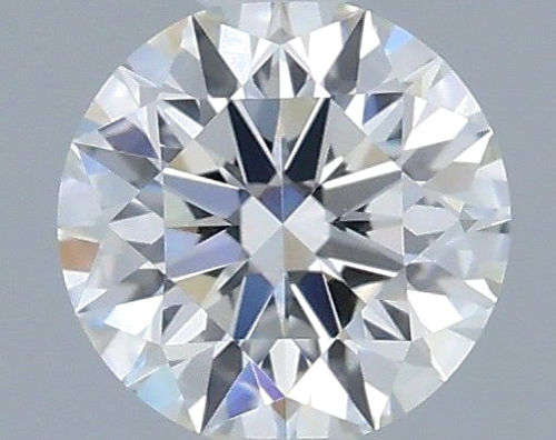 0.42 carat H-VVS2 Excellent cut Natūralus Round Deimantas (1)