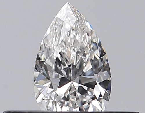 0.23 carat E-VVS2 Natūralus Pear Deimantas (1)