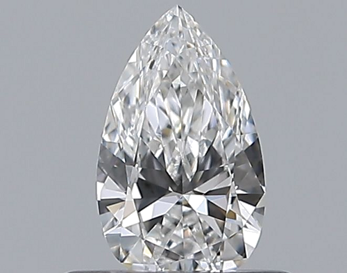 0.36 carat E-VS2 Natūralus Pear Deimantas (1)