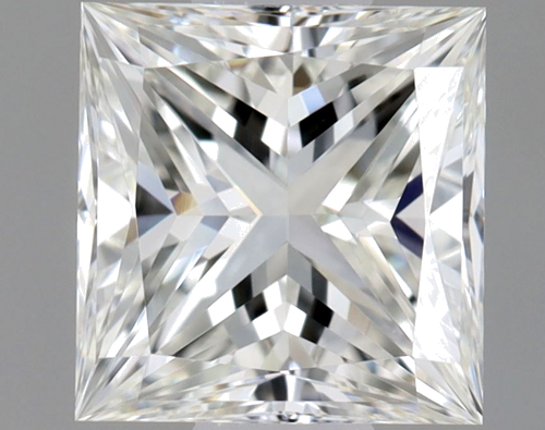 0.5 carat H-VS1 Natūralus Princess Deimantas (1)