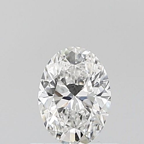 0.5 carat F-VVS2 Natūralus Oval Deimantas (1)