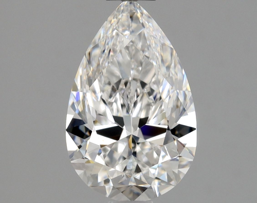 1.01 carat E-VVS1 Natūralus Pear Deimantas (1)