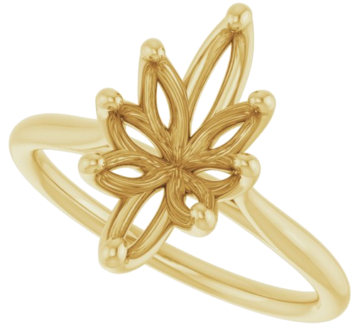Sužadėtuvių Žiedas „Cathedral-Style Solitaire“ 14k yellow gold Marquise 12.5mm x 6.5mm (5)