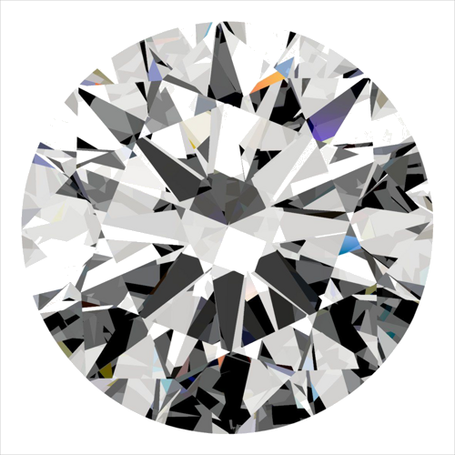 0.3 carat D-VVS2 Excellent cut Natūralus Round Deimantas (1)