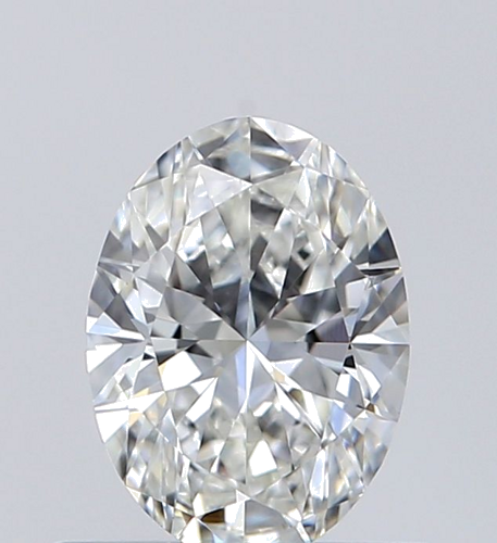0.5 carat H-VVS2 Natūralus Oval Deimantas (1)