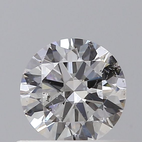 0.46 carat E-SI2 Excellent cut Natūralus Round Deimantas (1)