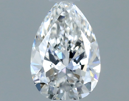 0.31 carat E-VVS1 Natūralus Pear Deimantas (1)