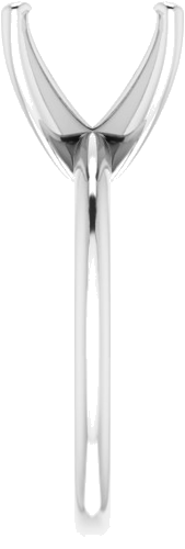 Sužadėtuvių Žiedas „Solitaire“ 585 Baltojo Aukso Round 11mm (4)