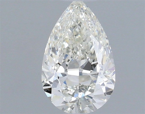 0.58 carat I-SI1 Natūralus Pear Deimantas (1)