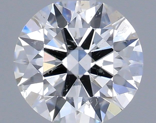 0.42 carat H-SI2 Excellent cut Natūralus Round Deimantas (1)