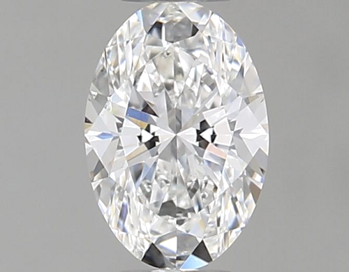 0.5 carat E-VS1 Natūralus Oval Deimantas (1)