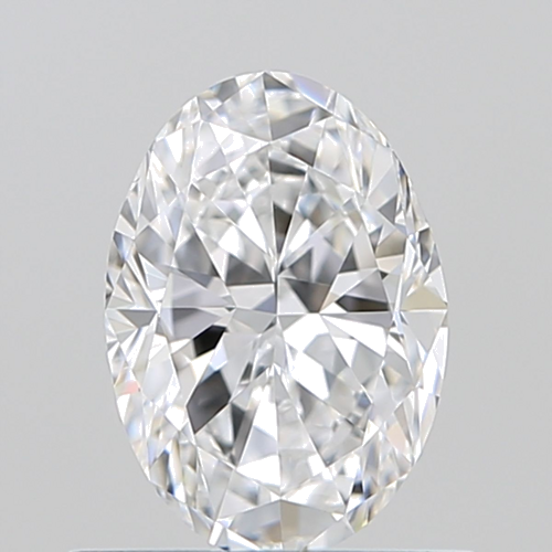0.6 carat D-VVS1 Natūralus Oval Deimantas (1)