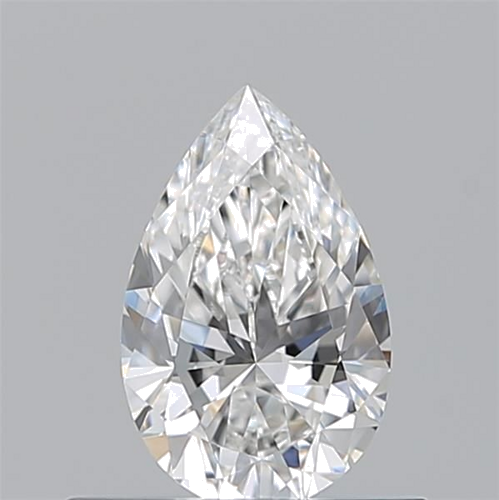 0.5 carat G-VVS2 Natūralus Pear Deimantas (1)