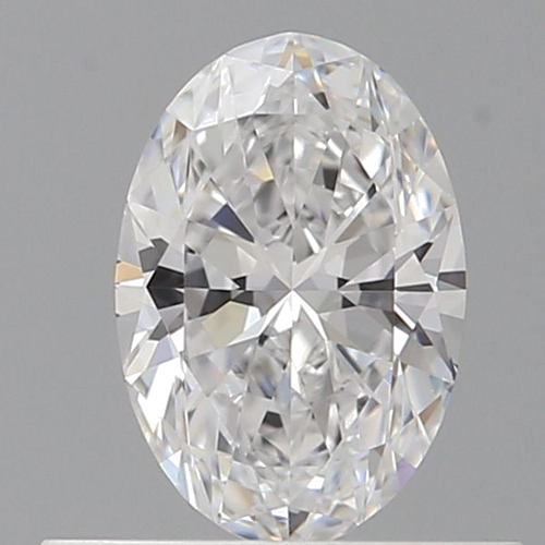 0.5 carat D-VS1 Natūralus Oval Deimantas (1)
