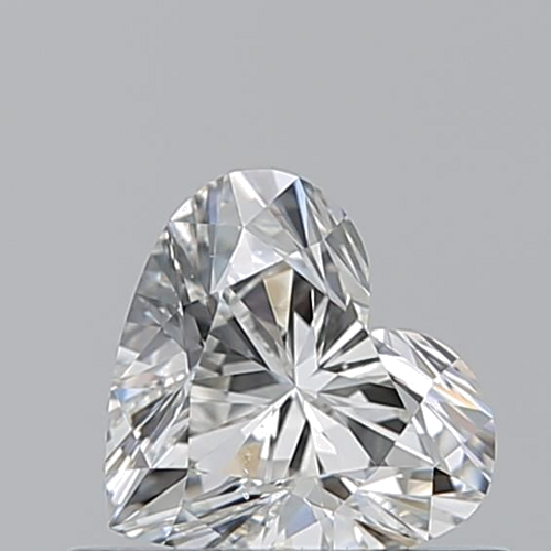0.51 carat H-VS2 Natūralus Heart Deimantas (1)