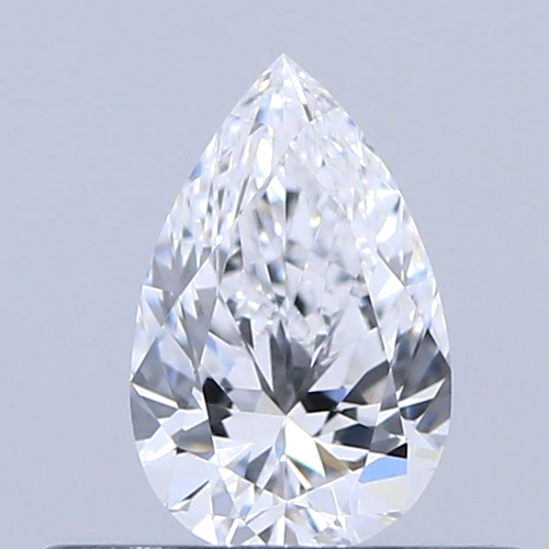 0.3 carat D-VVS1 Natūralus Pear Deimantas (1)