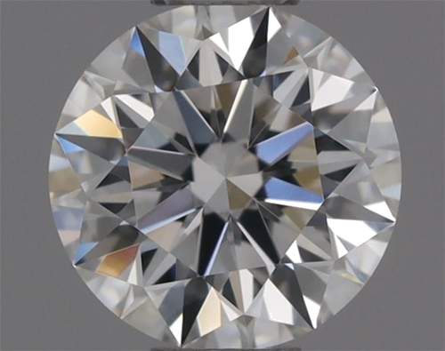 0.34 carat F-VVS1 Excellent cut Natūralus Round Deimantas (1)