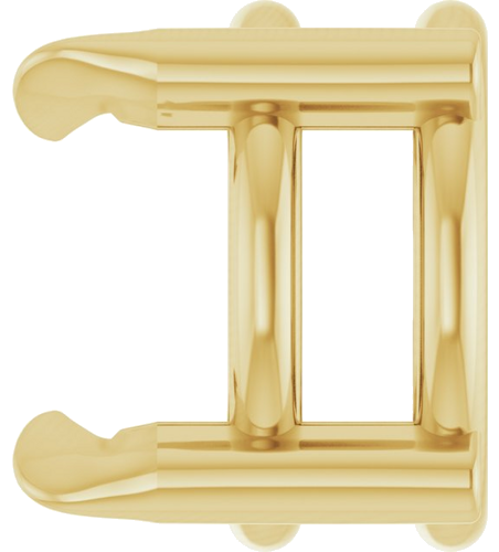 14K Yellow 6 mm Round Pendant Mounting (3)