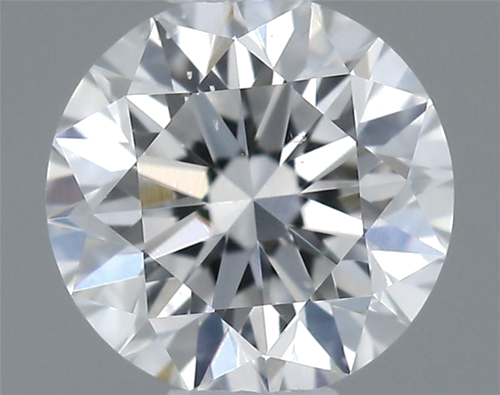 0.32 carat E-SI1 GD cut Natūralus Round Deimantas (1)