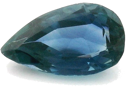 0.67 carat BLUE Pear Safyras (1)