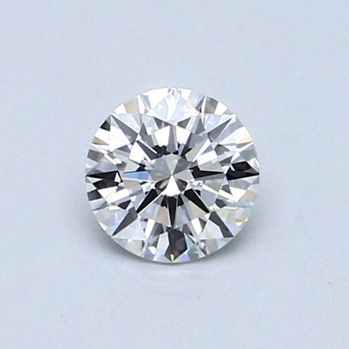 0.53 carat D-VVS1 Excellent cut Natūralus Round Deimantas (1)