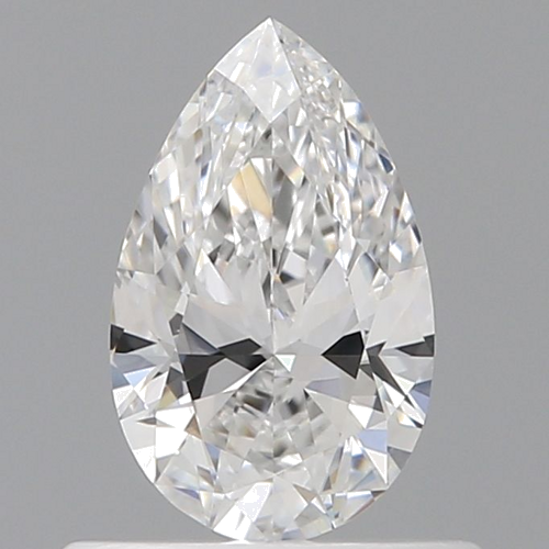 0.5 carat E-VS1 Natūralus Pear Deimantas (1)