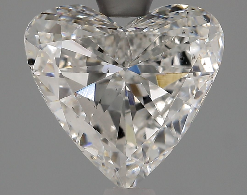 1.59 carat F-SI1 Natūralus Heart Deimantas (1)