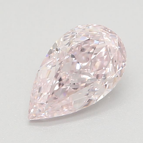 0.45 carat Fancy Light Pink-IF Natūralus Pear Deimantas (1)