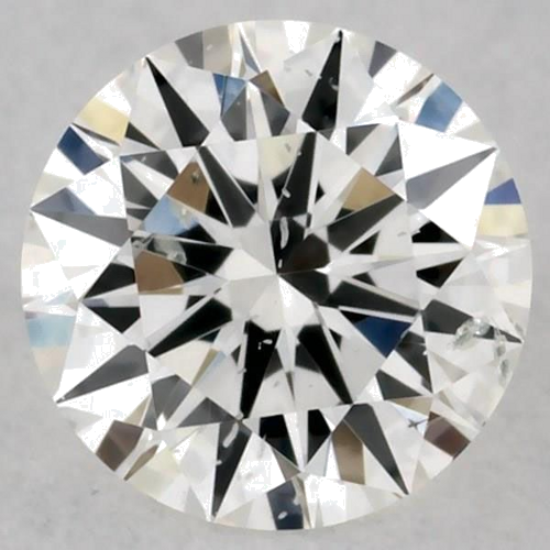 0.27 carat F-SI2 Excellent cut Natūralus Round Deimantas (1)
